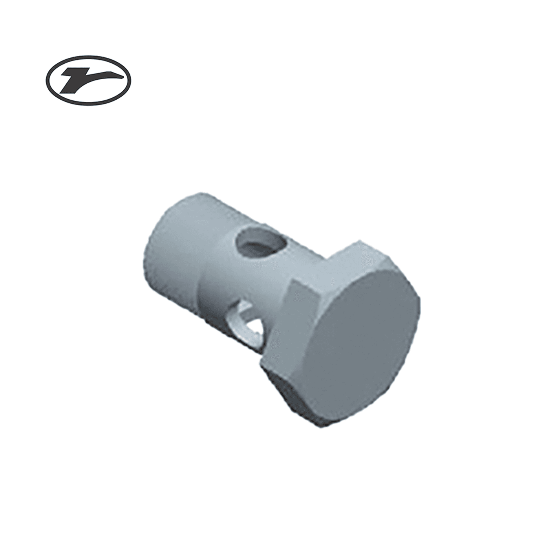 KP35B OUT OIL TUBE FLANGE 2